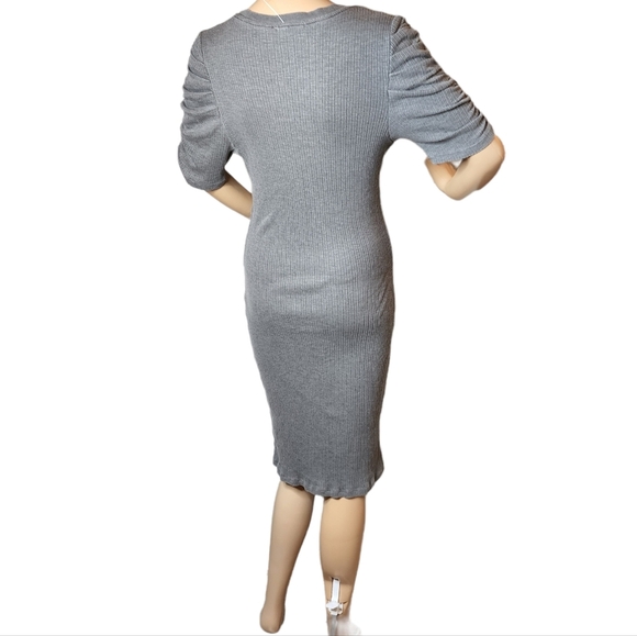NWOT SUNDRY ribbed stretch Dress - Picture 8 of 15